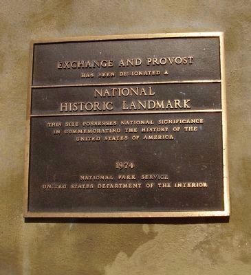 The Old Exchange Marker. Click for full size. The Old Exchange Marker image. Click for full size.