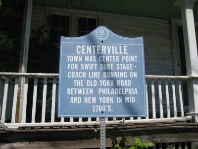 Centerville Marker. Click for full size. Centerville Marker image. Click for full size.