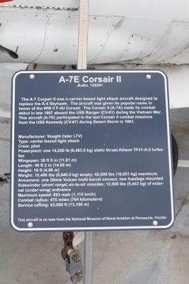The A-7E Corsair II Marker image. Click for full size.