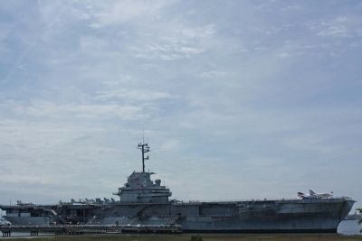 Patriots Point Naval & Maritime Museum Feature display, USS Yorktown (CV-10) image. Click for full size.