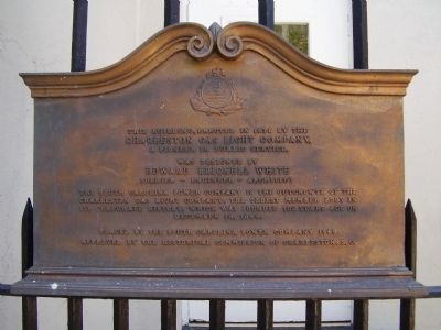 Charlerston Gas Light Company Marker. Click for full size. Charlerston Gas Light Company Marker image. Click for full size.