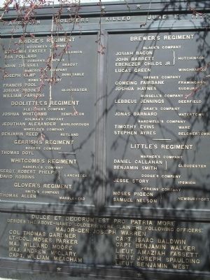 American Soldiers Killed Tablet #4 image. Click for full size.