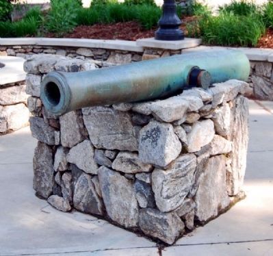 Cannon at the Entrance to McPherson Park. Click for full size. Cannon at the Entrance to McPherson Park image. Click for full size.
