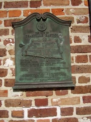The Site of Granville Bastion Marker image. Click for full size.