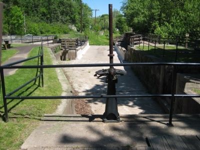 Upstream Section of Lock No. 21. Click for full size. Upstream Section of Lock No. 21 image. Click for full size.