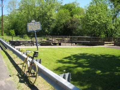 Delaware Canal Marker. Click for full size. Delaware Canal Marker image. Click for full size.