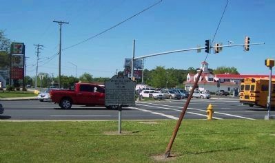 Green Hill Town and Port Marker. Click for full size. Green Hill Town and Port Marker image. Click for full size.