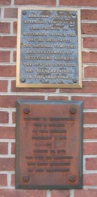 Presidents Attended Service Here. Click for full size. Presidents Attended Service Here image. Click for full size.
