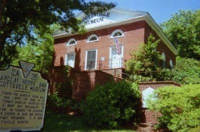 Scottsville Museum and Marker image. Click for full size.
