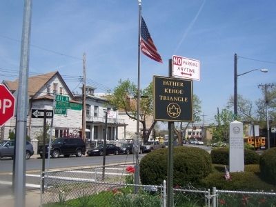 Father Kehoe Triangle Marker. Click for full size. Father Kehoe Triangle Marker image. Click for full size.