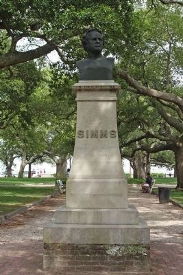 William Gilmore Simms Monument image. Click for full size.