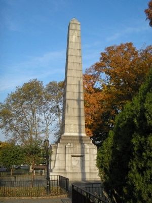 Monument in John Paul Jones Park image. Click for full size.