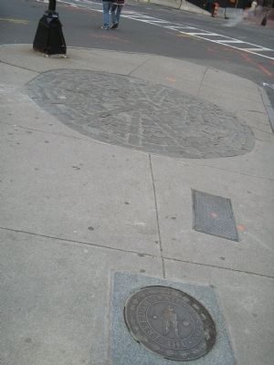 Site of the Boston Massacre. Click for full size. Site of the Boston Massacre image. Click for full size.