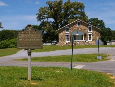 McClure’s Ferry Marker. Click for full size. McClure’s Ferry Marker image. Click for full size.