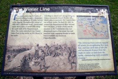 The Winter Line Marker image. Click for full size.
