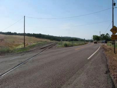 Railroad Tracks of the Placerville and Sacramento Valley Railroad - Latrobe image. Click for full size.