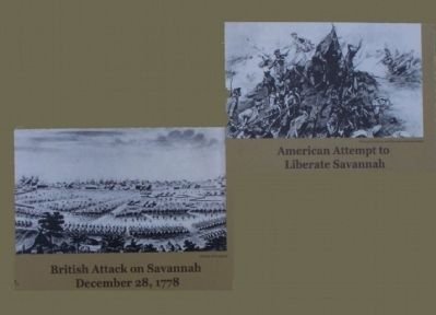 British Attack on Savannah December 28, 1778 and the American Attempt to Liberate Savannah image. Click for full size.