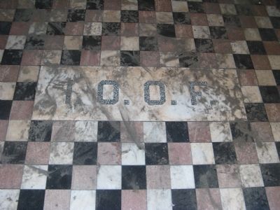 Tiles on Ground at Entrance image. Click for full size.