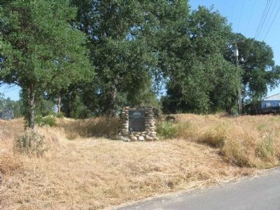 Calaveras County Hospital Cemetery Marker and Site image. Click for full size.