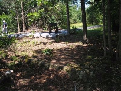 Site of the 1777 British Blockhouse. Click for full size. Site of the 1777 British Blockhouse image. Click for full size.