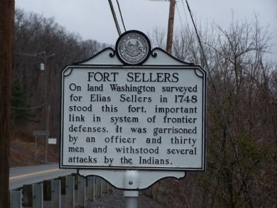 Fort Sellers Marker. Click for full size. Fort Sellers Marker image. Click for full size.