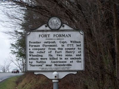Fort Forman Marker image. Click for full size.