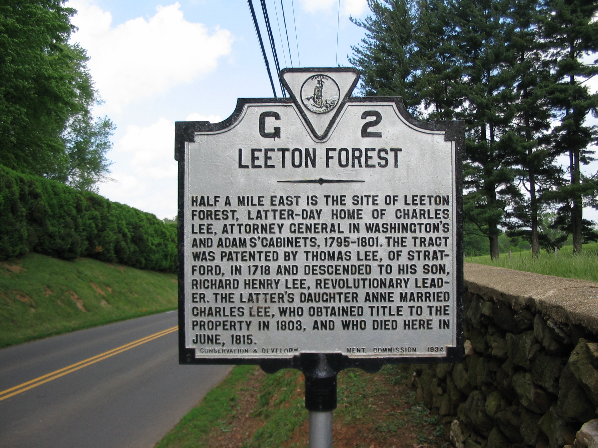 Leeton Forest Marker