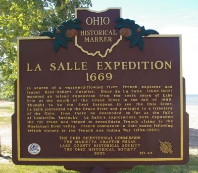 La Salle Expedition Marker image. Click for full size.