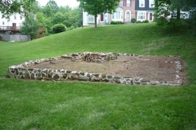 Northampton Plantation Slave Quarters - foundation of the wooden frame structure. Click for full size. Northampton Plantation Slave Quarters - foundation of the wooden frame structure image. Click for full size.