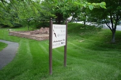 Northampton Slave Quarters Archaeological Site. Click for full size. Northampton Slave Quarters Archaeological Site image. Click for full size.