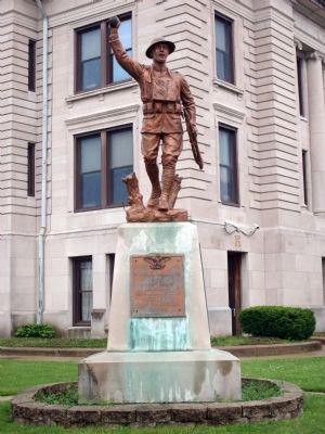 Full View - - Owen County (Indiana) War Memorial image. Click for full size.