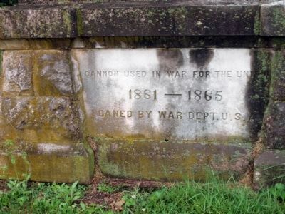 Side One - - Civil War Cannons - Owen County Indiana Marker. Click for full size. Side One - - Civil War Cannons - Owen County Indiana Marker image. Click for full size.