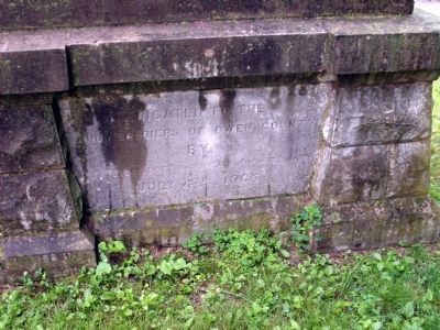 Side Two - - Civil War Cannons - Owen County Indiana Marker. Click for full size. Side Two - - Civil War Cannons - Owen County Indiana Marker image. Click for full size.