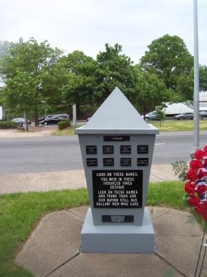 Rosedale Vietnam Veteran Memorial Marker image. Click for full size.