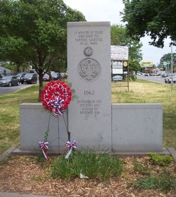 Rosedale Veterans Memorial Marker image. Click for full size.