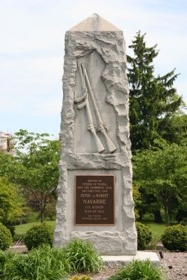 Peter and Robert Navarre Marker image. Click for full size.