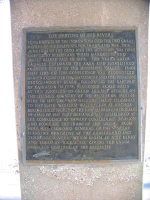 The Meeting of the Rivers Marker image. Click for full size.