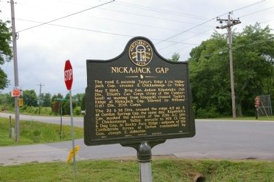 Nickajack Gap Marker image. Click for full size.