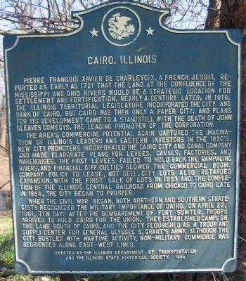 Cairo, Illinois Marker image. Click for full size.