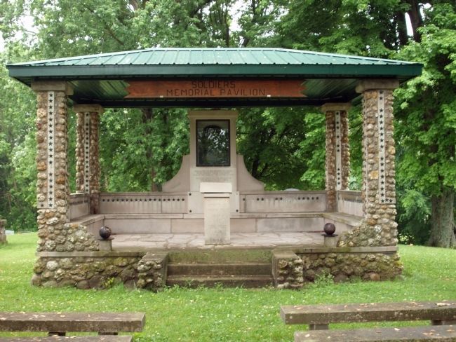 " Soldiers Memorial Pavilion " image. Click for full size.
