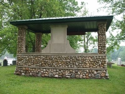 Full Back View - - " Soldiers Memorial Pavilion " image. Click for full size.