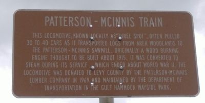 Patterson-McInnis Train Marker image. Click for full size.