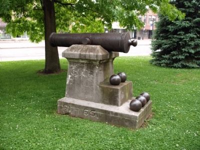 Closer View - - Cannon image. Click for full size.