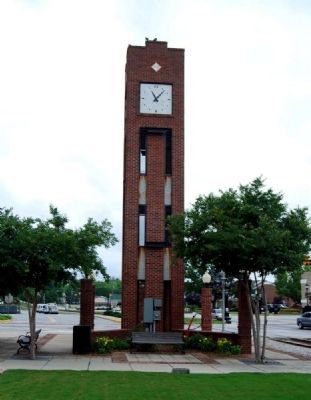 Simpsonville Clock Tower image. Click for full size.
