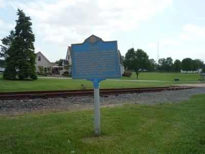 Lewes Marker. Click for full size. Lewes Marker image. Click for full size.