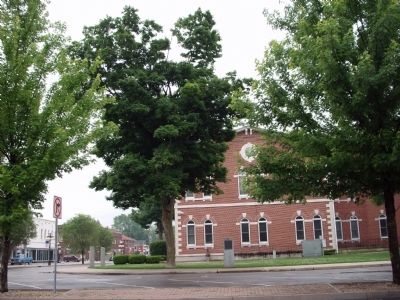 North / East Corner - - Morgan County (Indiana) Courthouse. Click for full size. North / East Corner - - Morgan County (Indiana) Courthouse image. Click for full size.