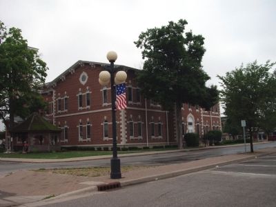 South / East Corner - - Morgan County (Indiana) Courthouse image. Click for full size.
