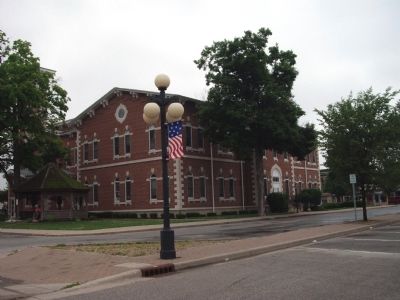South / East Corner - - Morgan County (Indiana) Courthouse. Click for full size. South / East Corner - - Morgan County (Indiana) Courthouse image. Click for full size.
