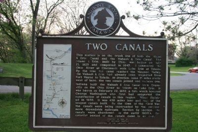 Two Canals Marker image. Click for full size.