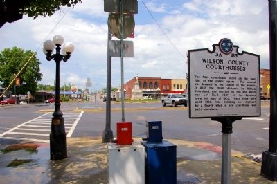 Wilson County Courthouses Marker image. Click for full size.